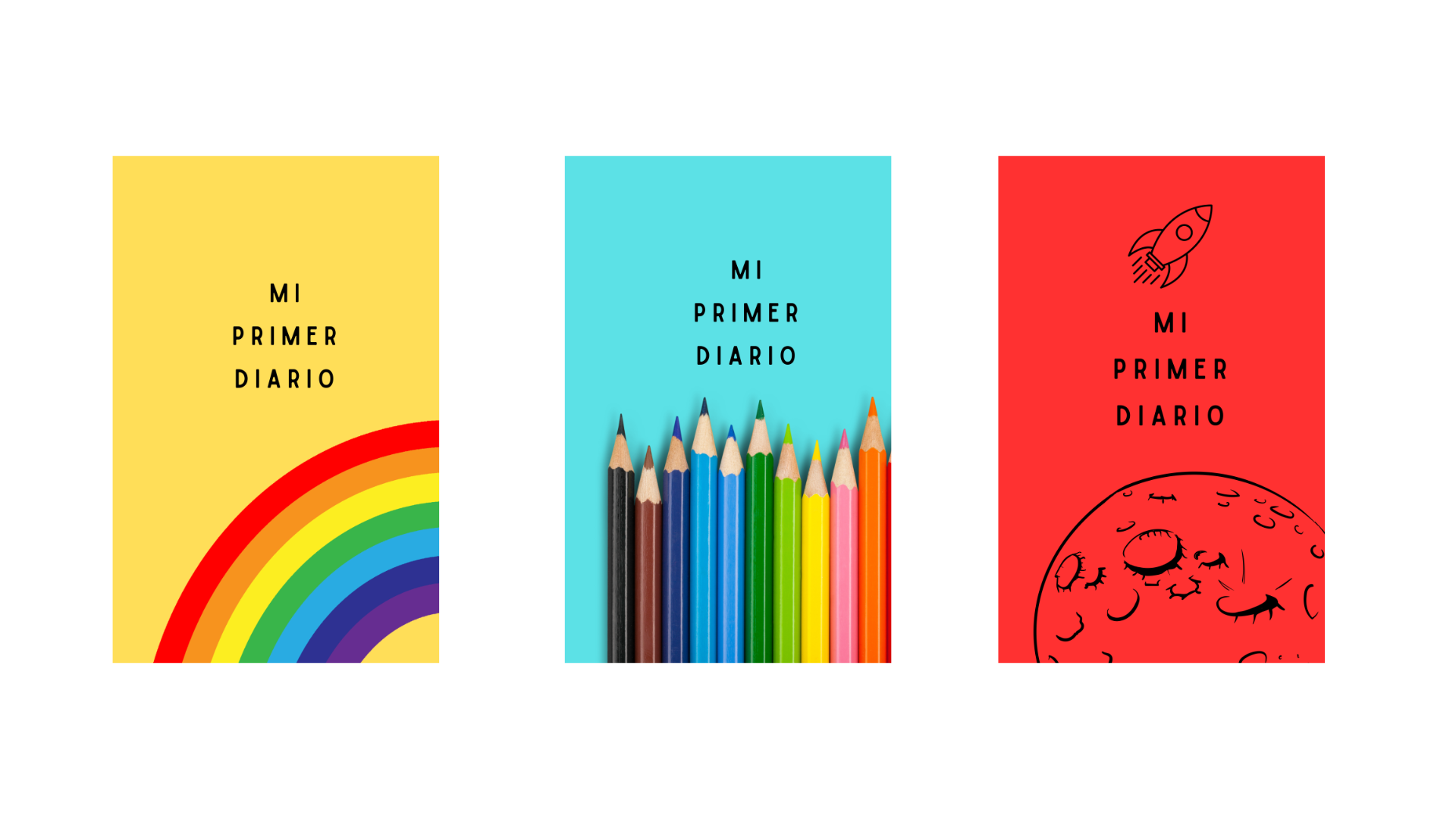 Mi primer diario (infantil) ejemplos